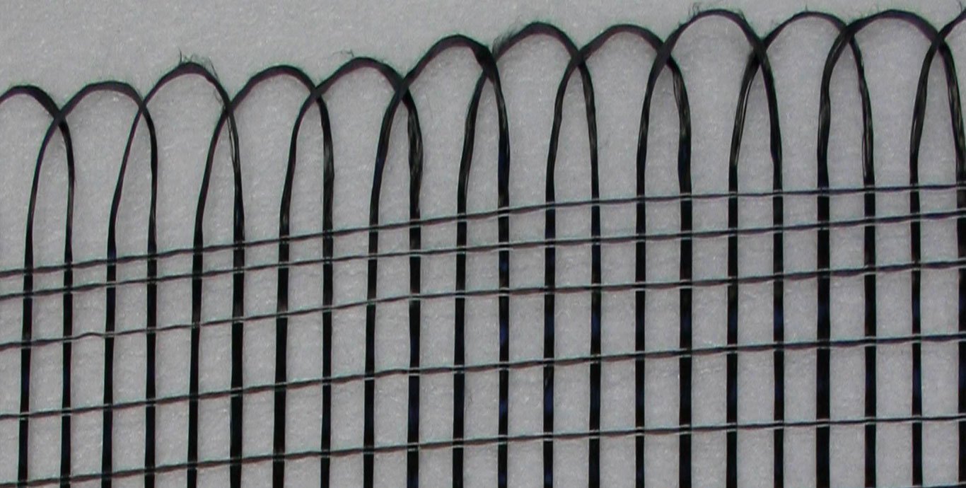 verankerungsgerechte textile Bewehrung mit Randschlaufen